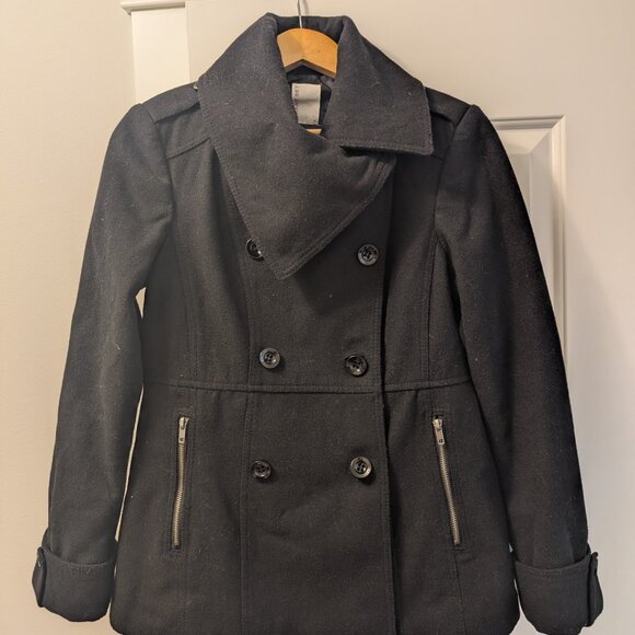 Smart Set Wool Peacoat Vintage VTG Size M Y2K - Picture 2 of 9